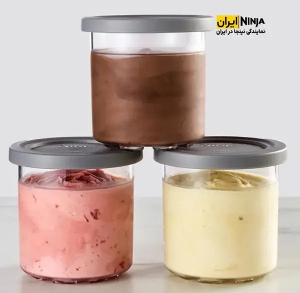 درست کردن انواع بستنی با دستگاه بستنی ساز مدل NC300 نینجا