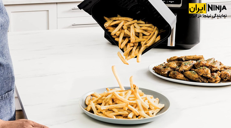 جدیدترین سرخ کن دوقلو نینجا مدل DZ550