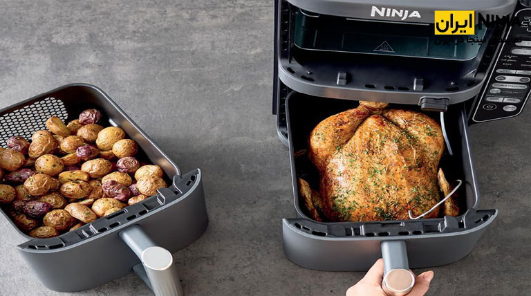ninja double stack air fryer sl451 ninjairan 0 13