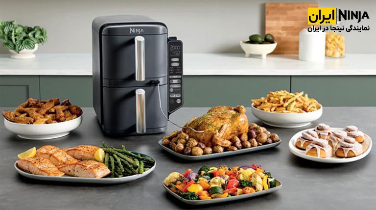 قیمت سرخ کن بدون روغن دو قلو نینجا مدل SL451