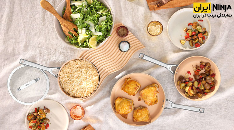 قیمت قابلمه نینجا 5 پارچه مدل Extended Life CW95000DE