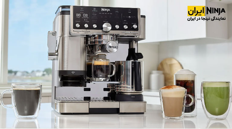 اسپرسوساز نینجا مدل ES701 13 دستگاه اسپرسوساز خانگی خوب اسپرسوساز نینجا مدل ES701