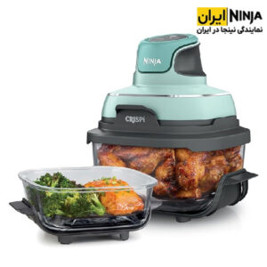 خرید سرخ کن نینجا سبز نعنایی مدل Crispi FN101
