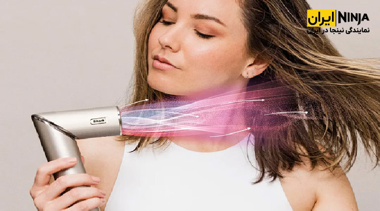 سشوار حرفه ای شارک نینجا مدل HD430 12 بهترین سشوار حرفه ای از برند شارک نینجا HD430