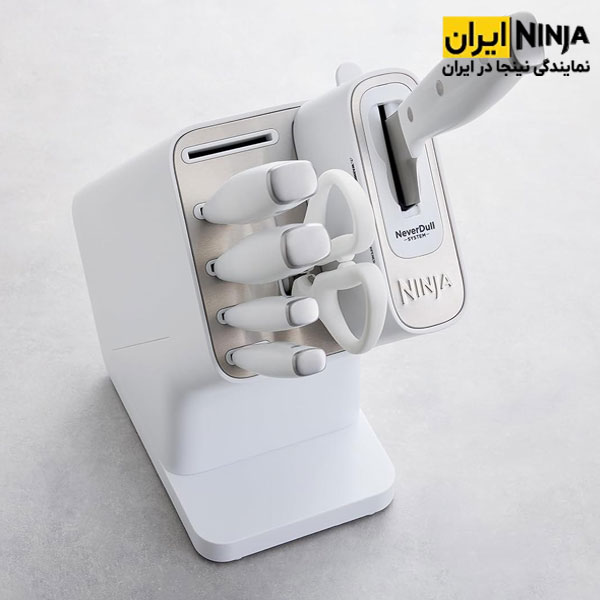ست چاقو 7 تیکه نینجا مدل K12007 4 سرویس چاقو 7 پارچه نینجا K12007