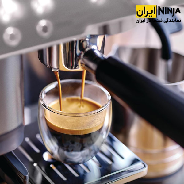 اسپرسوساز نینجا مدل ES601GM خاکستری 7 تهیه قهوه و اسپرسو با دستگاه اسپرسوساز نینجا مدل ES601GM