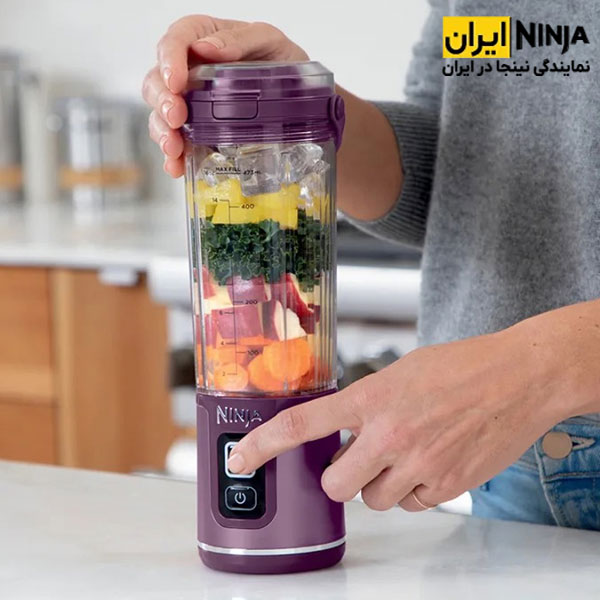 شیکر شارژی نینجا مدل BC100 10 طرز تهیه نوشیدنی با شیکر نینجا مدل BC100