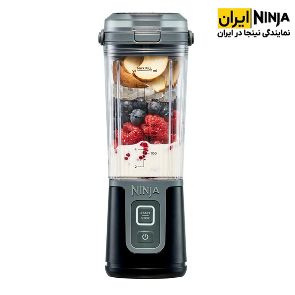 شیکر شارژی نینجا مدل BC100 6 شیکر مشکی نینجا مدل BC100