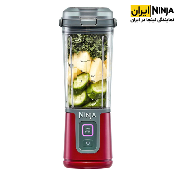 شیکر شارژی نینجا مدل BC100 5 شیکر نینجا قرمز مدل BC100