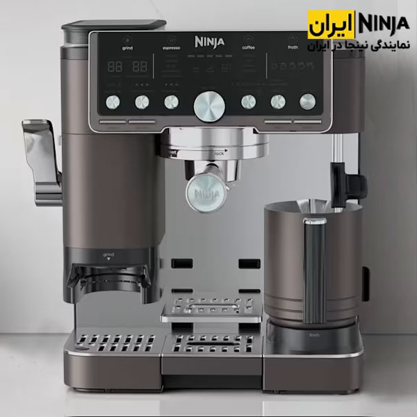اسپرسوساز نینجا مدل ES701 مشکی 3 جدیدترین اسپرسوساز نینجا مدل ES701 مشکی