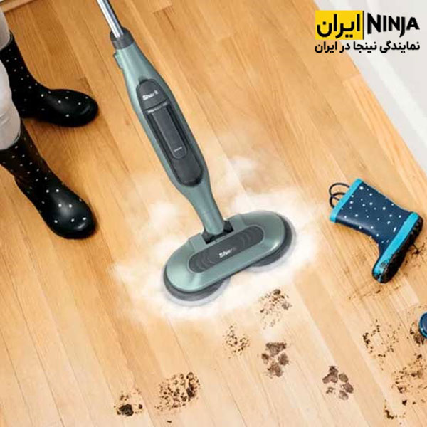 بخارشوی شارک نینجا مدل SNC-T21 6 از بین بردن لکه های پارکت با بخارشوی شارک نینجا مدل SNC-T21