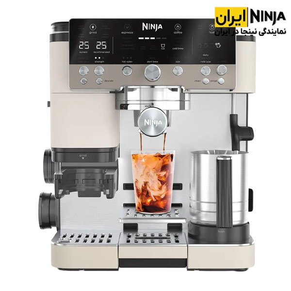 اسپرسوساز نینجا مدل ES601WH سفید 2 اسپرسوساز جدید نینجا مدل ES601WH