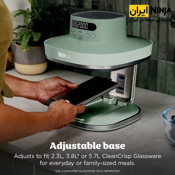 سرخ کن بدون روغن نینجا مدل Crispi Pro AS090 6 سرخ کن نینجا کریسپی پرو